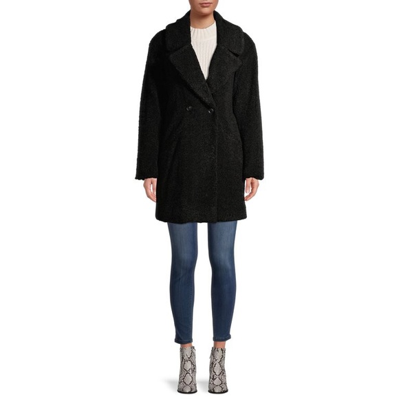 Lucky Brand Faux Sherpa Teddy Coat - Picture 1 of 6